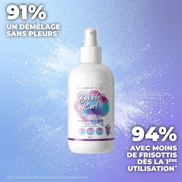 Les Essentiels Anti-Noeuds -  Shampooing, après-shampooing et spray démêlant pour les enfants