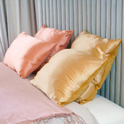 Kiss Pillow Caramel - Taie d'oreiller anti-frisottis